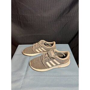 Adidas Grey and White Lace Up Low Top Sneakers 7.5US 6UK Used no box